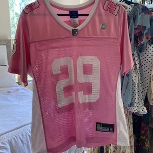 Girls Medium NFL Pink and White Jersey